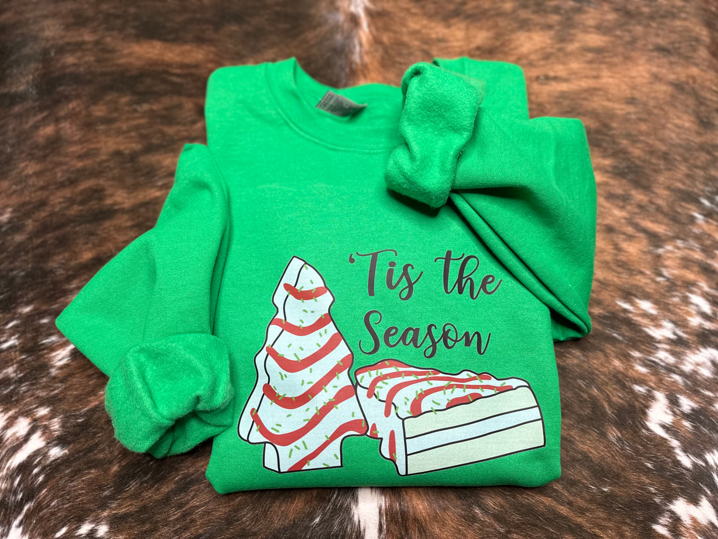 Green Tis The Season Logo Sweatshirt