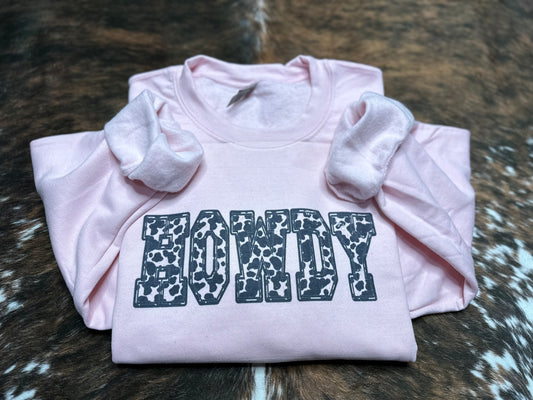 Pink Howdy Sweatshirt