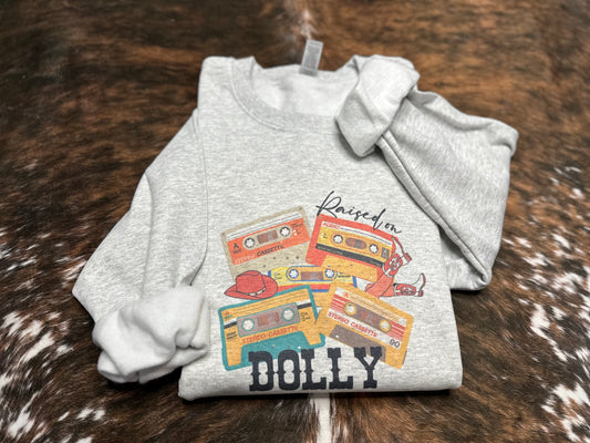 Ash Grey Raised On Dolly Sweatshirt