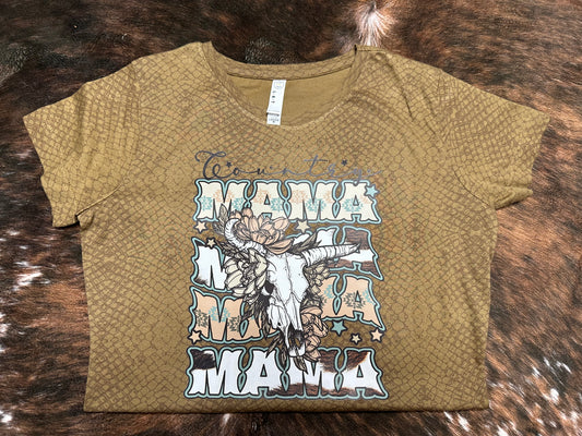 Country Mama with Skull Tee
